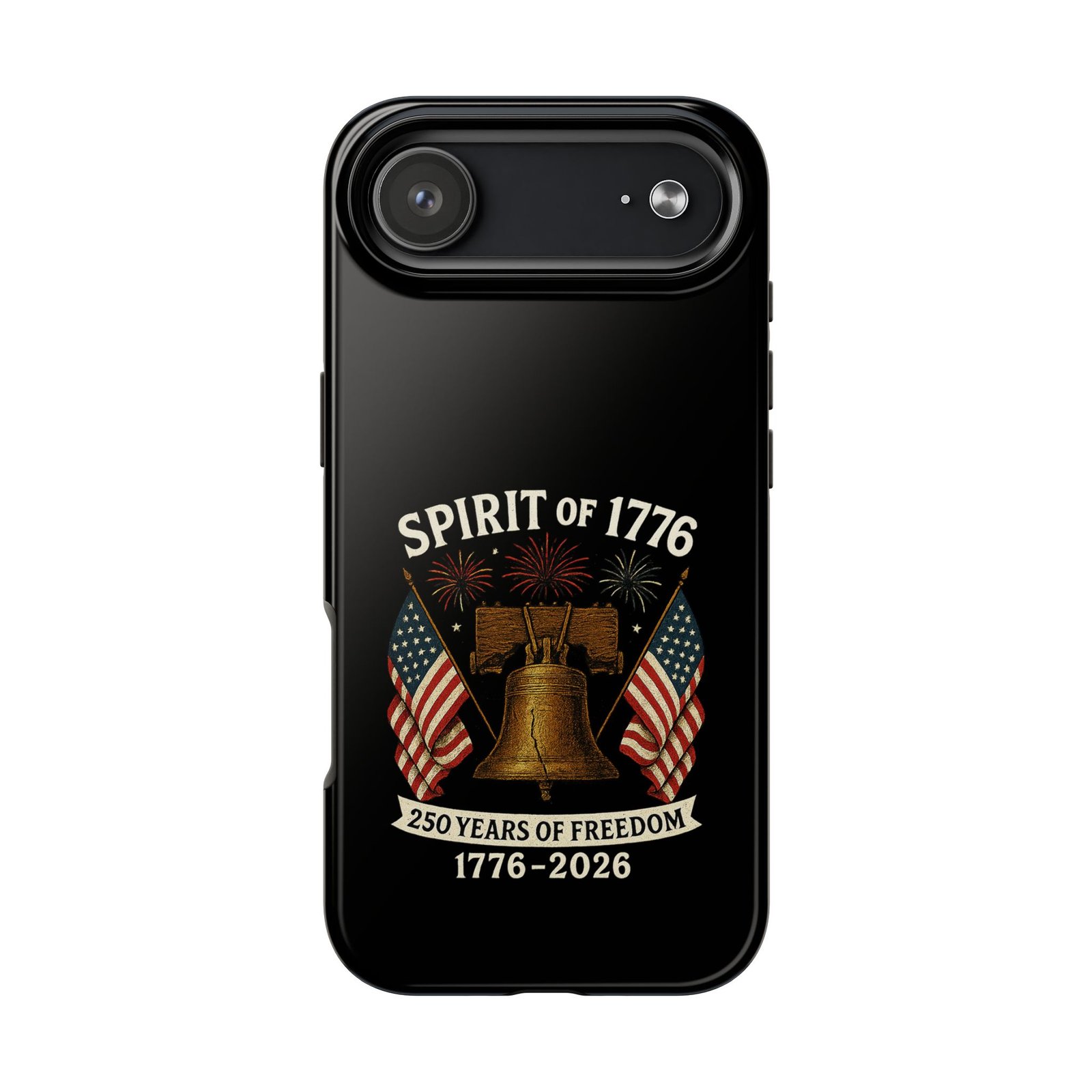 iPhone 14-15-16-17 Spirit of 1776 Liberty Bell Phone Case | 250 Years of Freedom 1776-2026 - Image 4