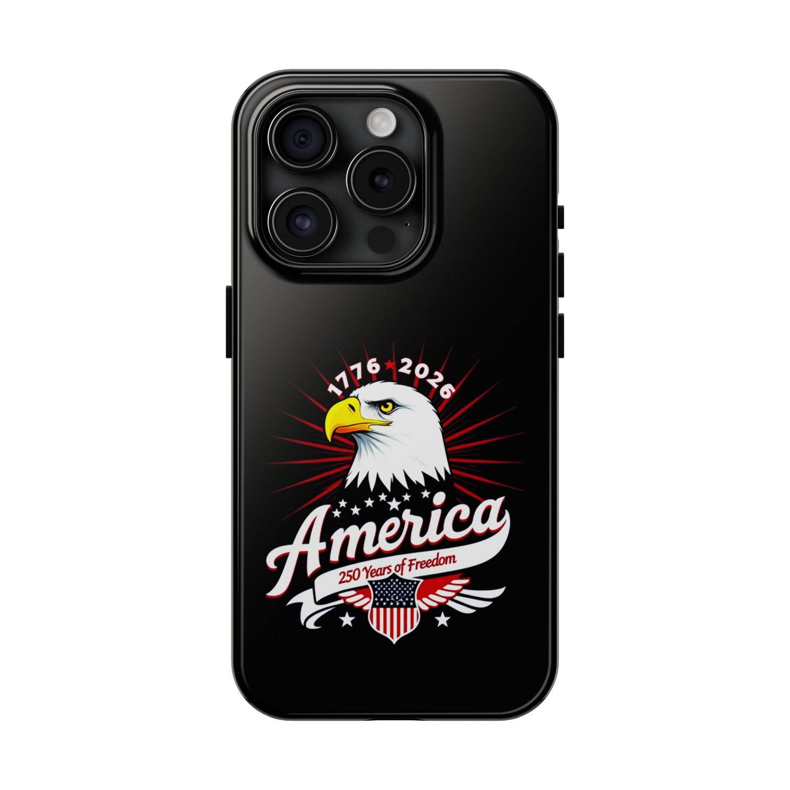iPhone 14-15-16-17 America Eagle emblem phone case | Patriotic 250 Years of Freedom 1776-2026 - Image 9