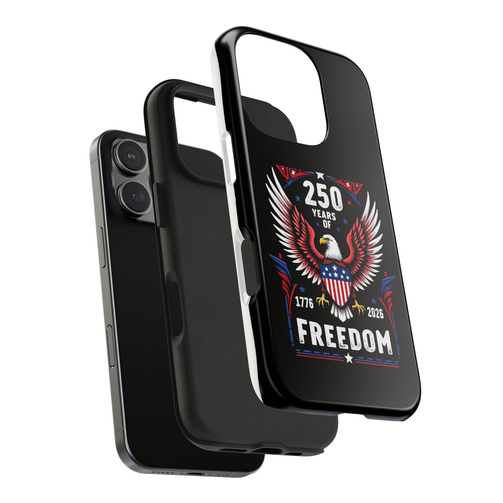 iPhone 14-15-16-17 _250 Years of Freedom Eagle phone case | 1776-2026 Patriotic American design - Image 27