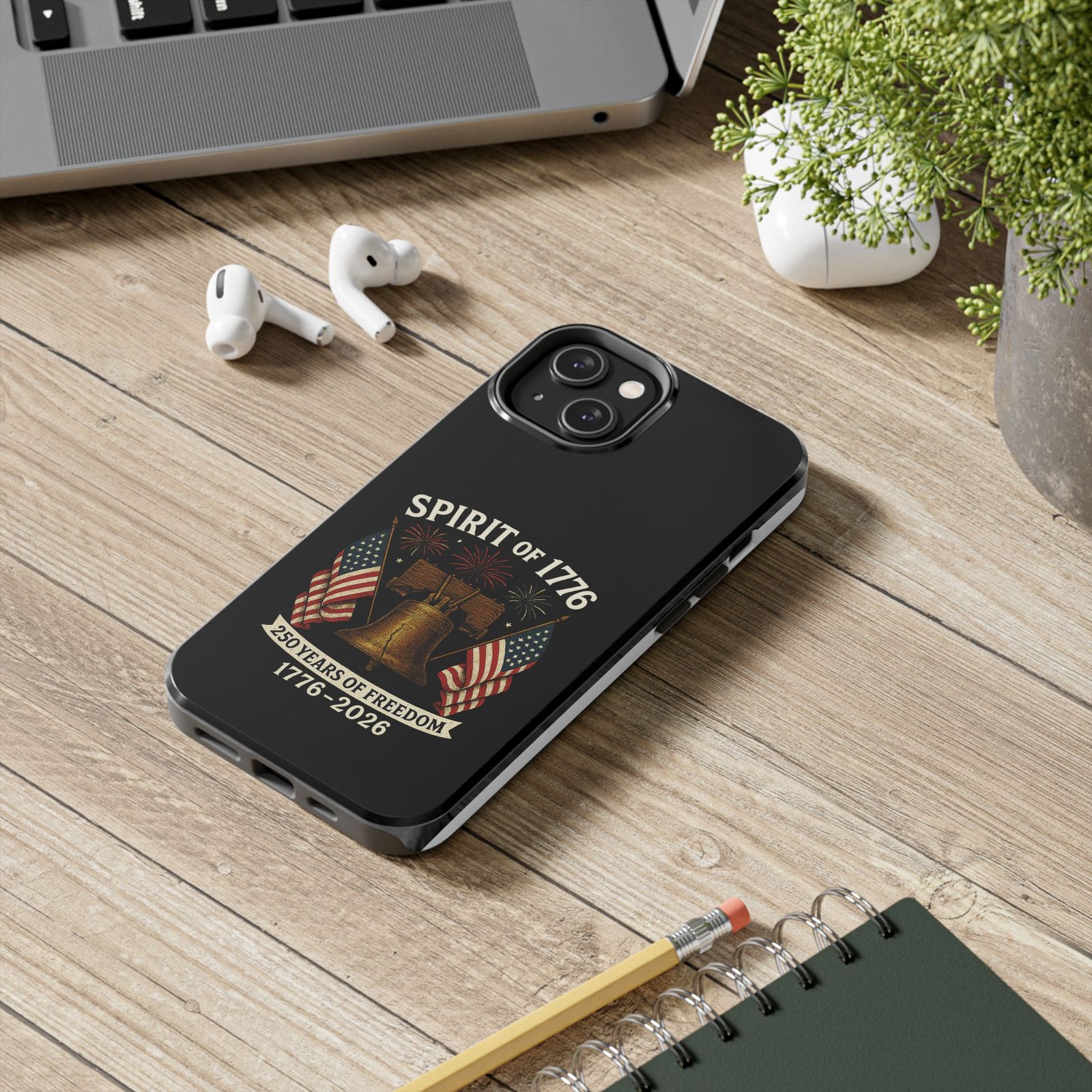 iPhone 14-15-16-17 Spirit of 1776 Liberty Bell Phone Case | 250 Years of Freedom 1776-2026 - Image 13
