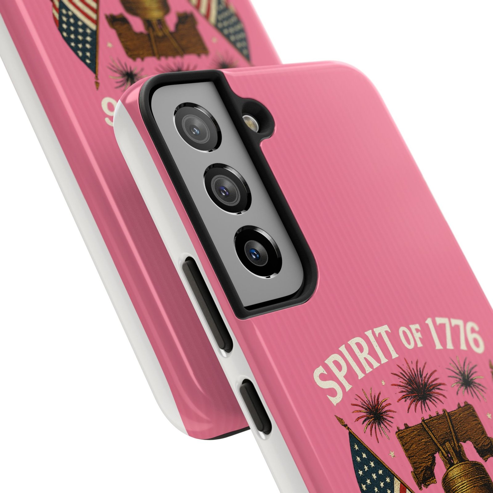 Hot Pink Samsung Galaxy S25-S24-S23-S22-S21_Spirit of 1776 Liberty Bell phone case | 250 Years of Freedom 1776-2026 - Image 12