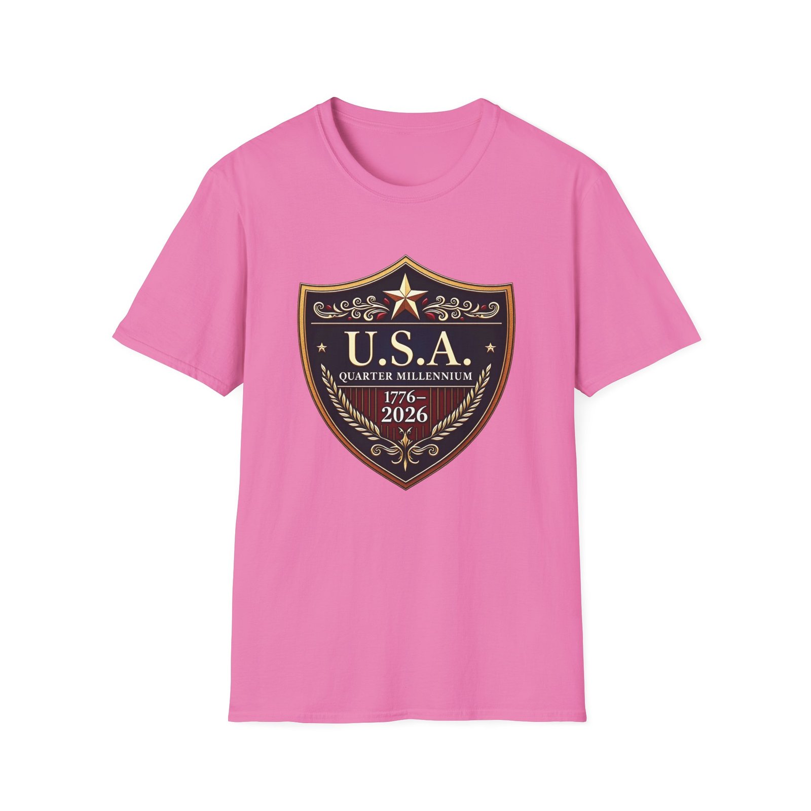 USA Shield Emblem T-Shirt _ 1776_2026 Quarter Millennium Patriotic Tee - Image 41