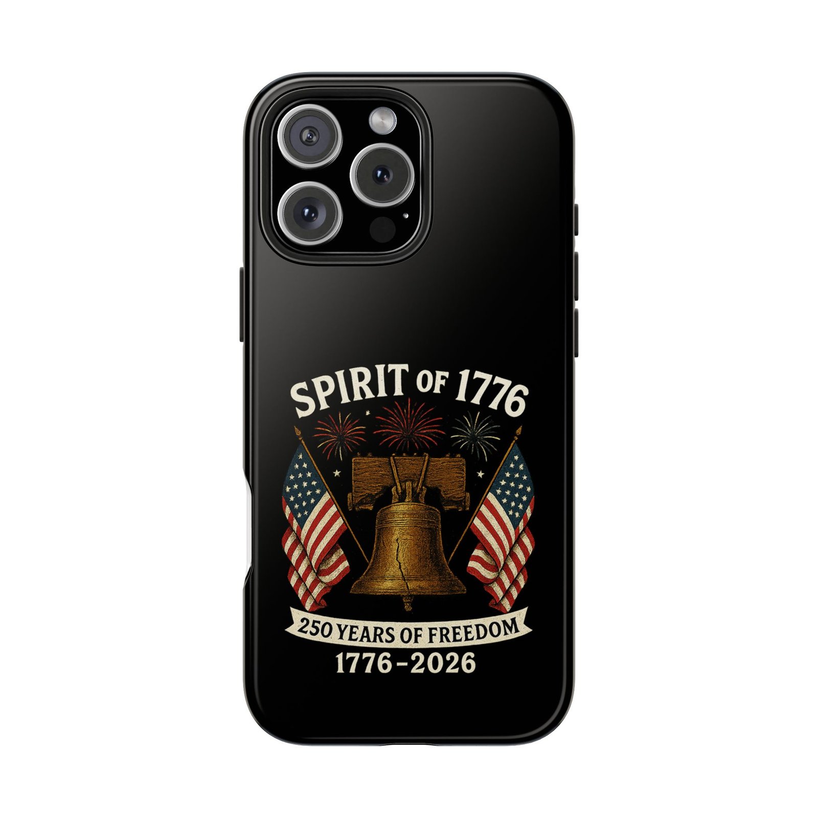 iPhone 14-15-16-17 Spirit of 1776 Liberty Bell Phone Case | 250 Years of Freedom 1776-2026 - Image 7
