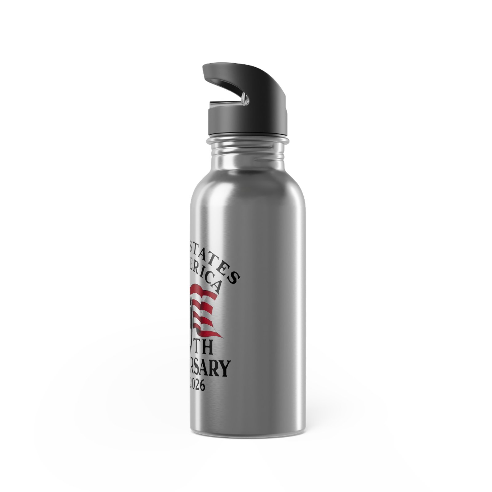 250th Anniversary USA Flag Eagle water bottle | Stainless Steel Straw Bottle - Image 5