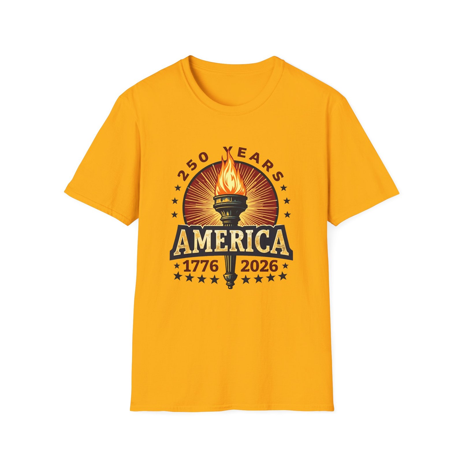 America 250 Shining Bright 1776-2026 T-Shirt | Bicentennial Celebration Tee - Image 16