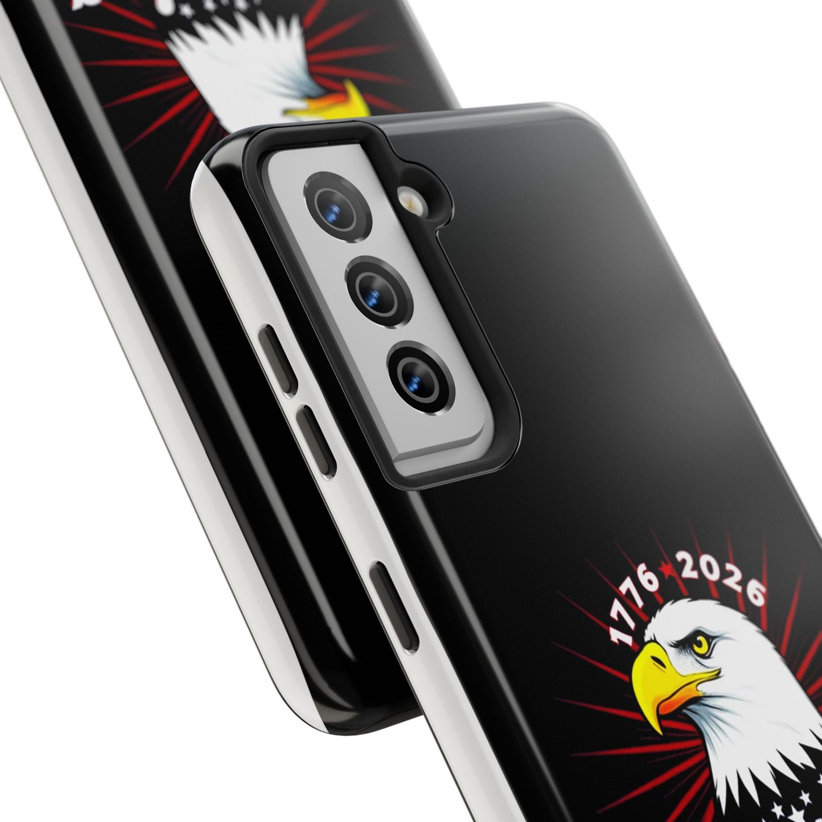 Samsung Galaxy S25-S24-S23-S22-S21_American Eagle 250 Years Freedom Phone Case | Patriotic USA Bald Eagle Phone Case - Image 15