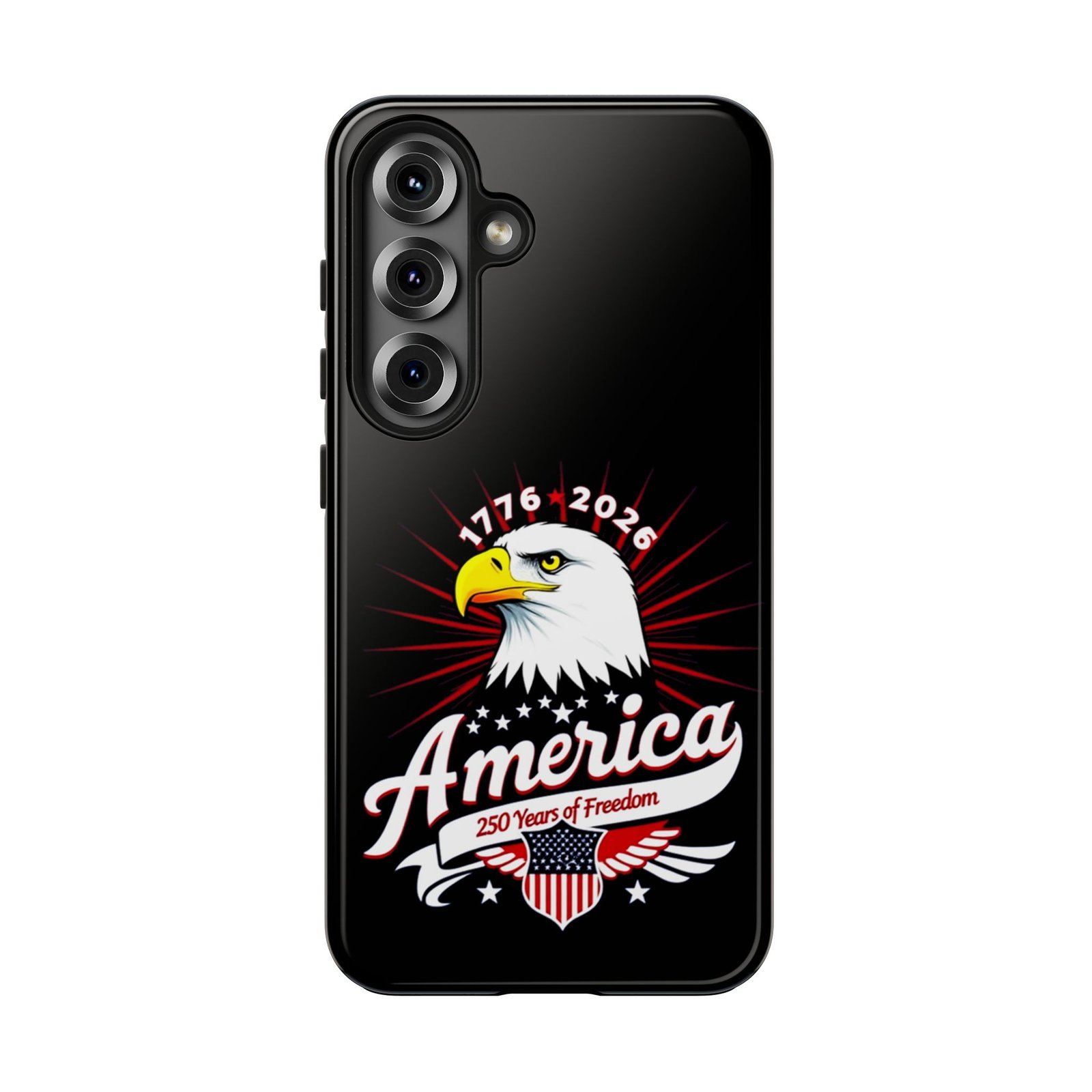 Samsung Galaxy S25-S24-S23-S22-S21_American Eagle 250 Years Freedom Phone Case | Patriotic USA Bald Eagle Phone Case - Image 18