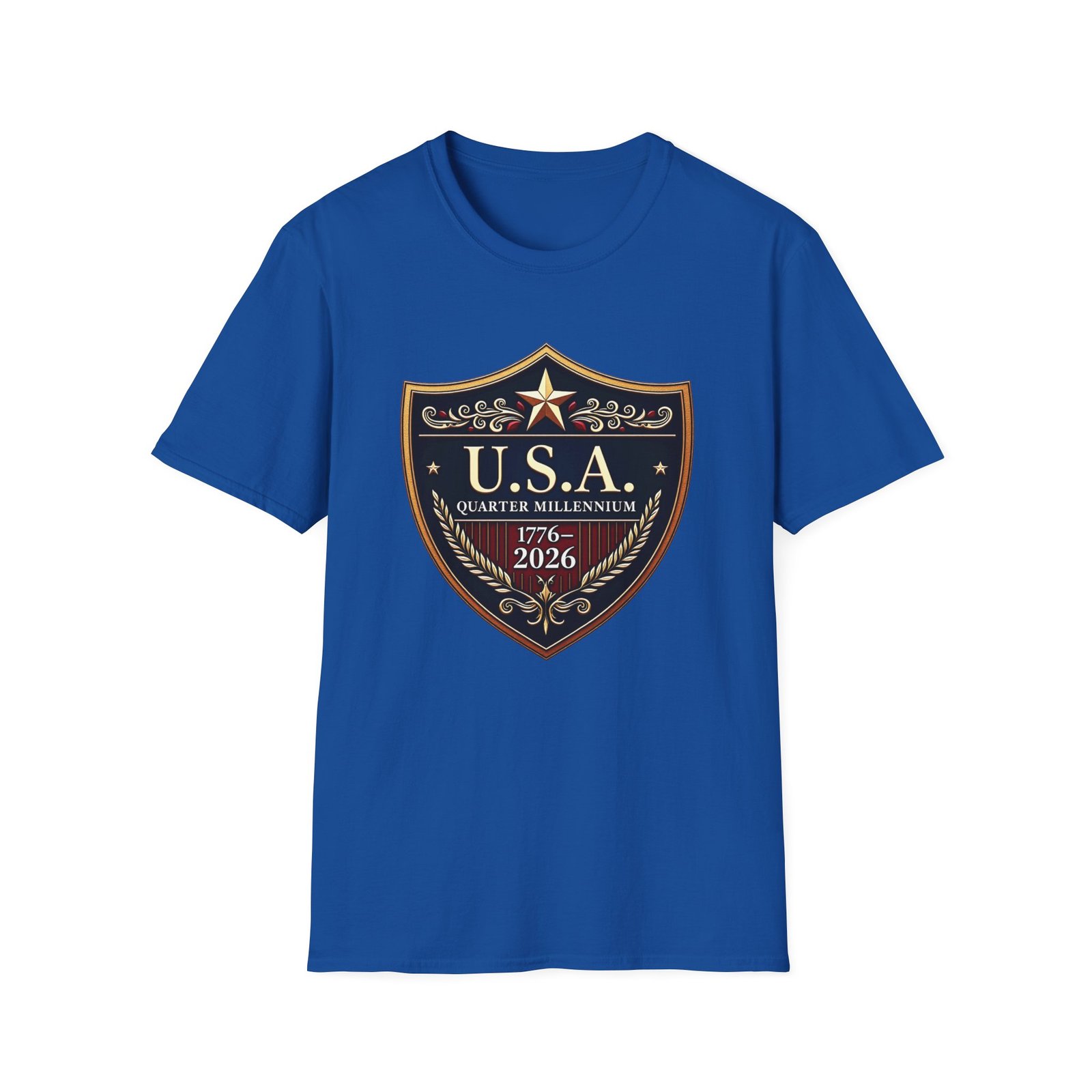 USA Shield Emblem T-Shirt _ 1776_2026 Quarter Millennium Patriotic Tee - Image 33