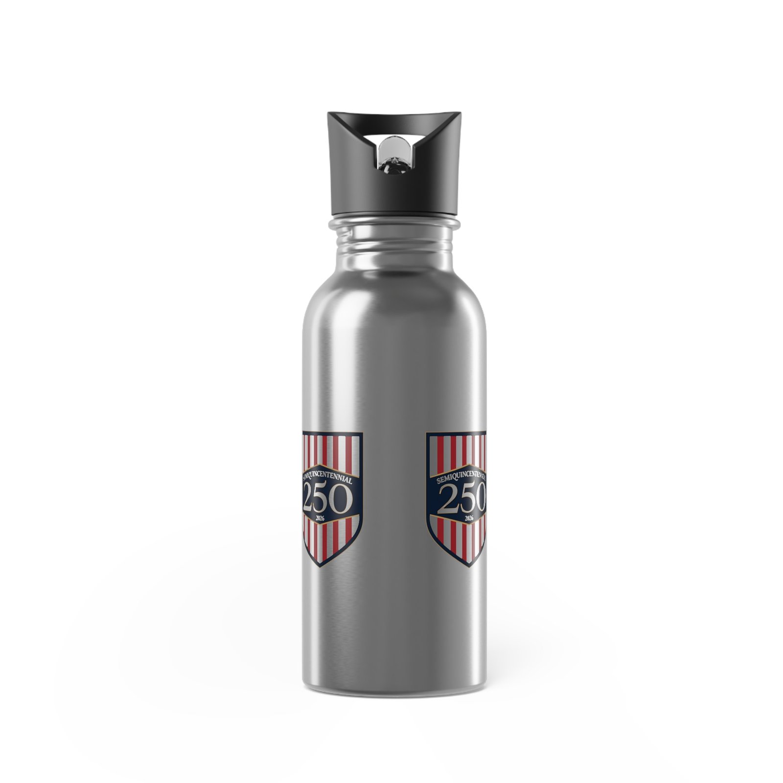 U.S.A. Quarter Millennium Stainless Steel Water Bottle with Straw | 20oz - Image 2