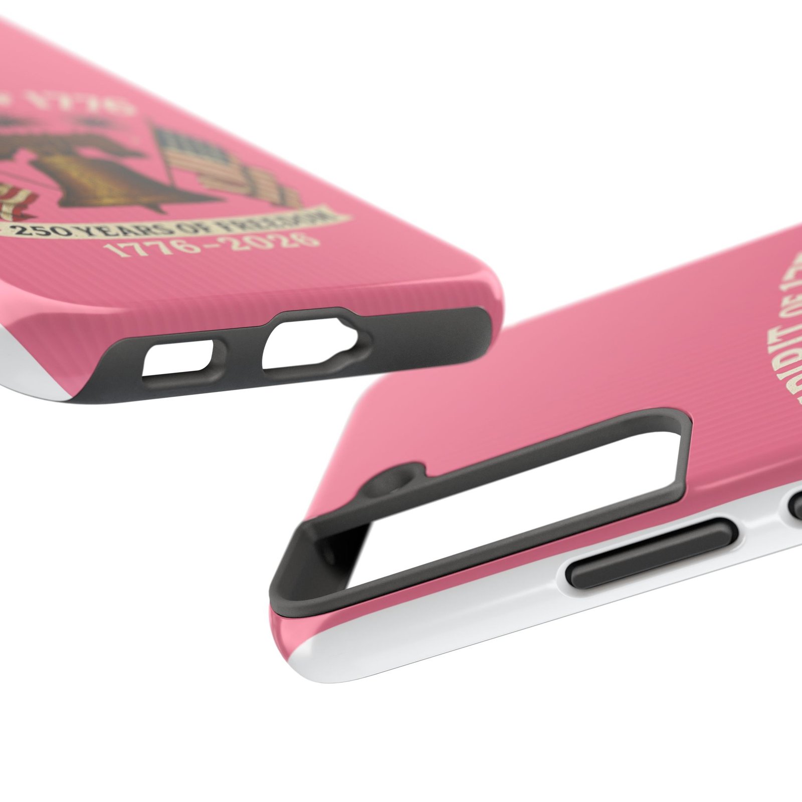 Hot Pink Samsung Galaxy S25-S24-S23-S22-S21_Spirit of 1776 Liberty Bell phone case | 250 Years of Freedom 1776-2026 - Image 13