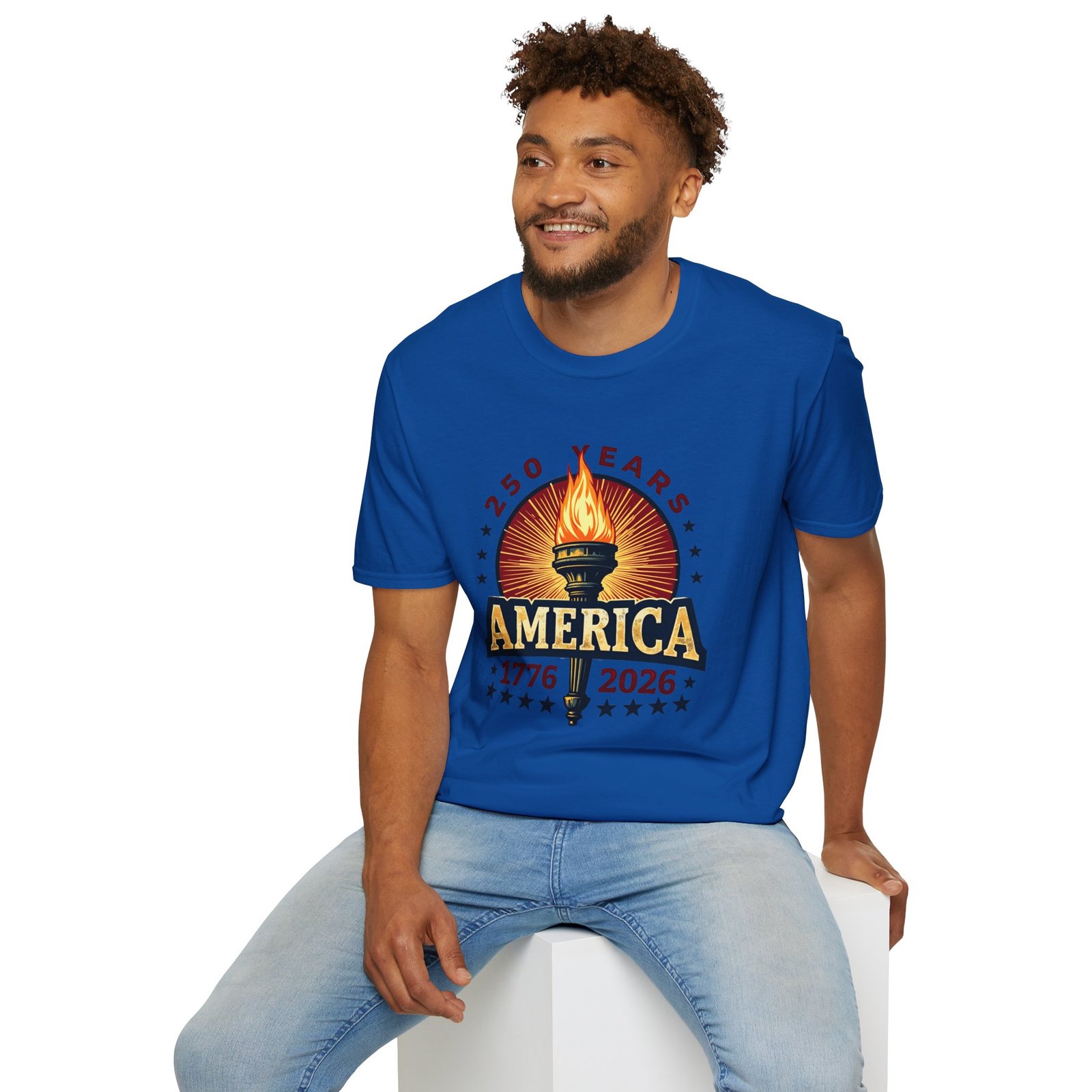 America 250 Shining Bright 1776-2026 T-Shirt | Bicentennial Celebration Tee - Image 36