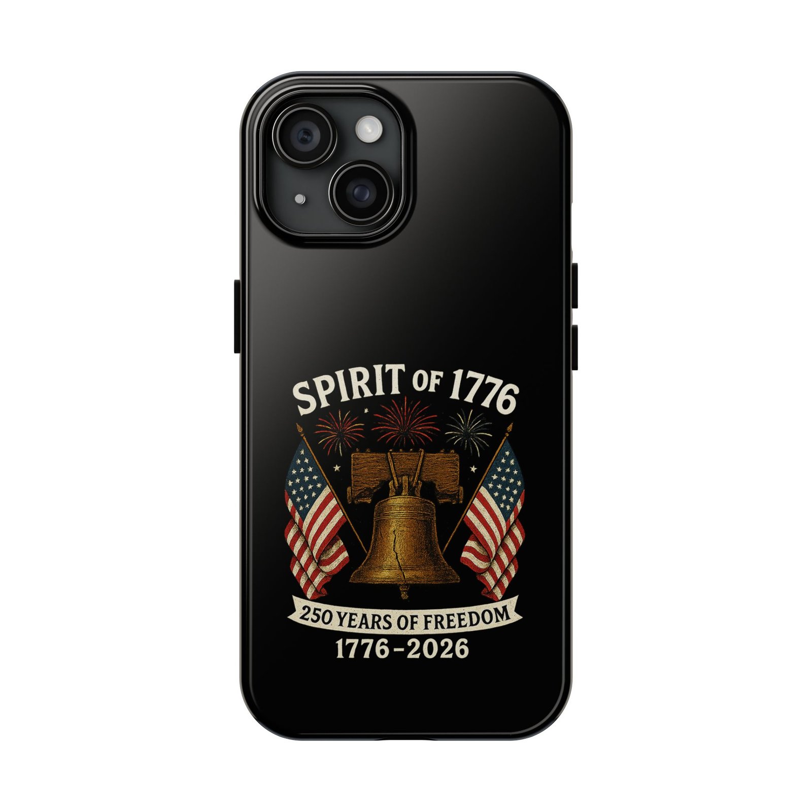 iPhone 14-15-16-17 Spirit of 1776 Liberty Bell Phone Case | 250 Years of Freedom 1776-2026 - Image 16