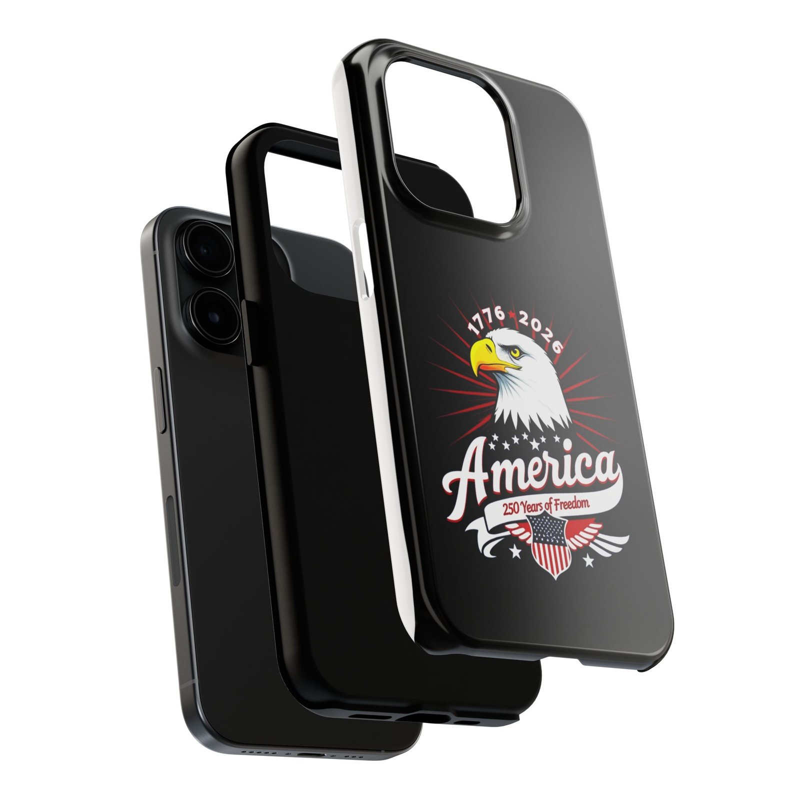 iPhone 14-15-16-17 America Eagle emblem phone case | Patriotic 250 Years of Freedom 1776-2026 - Image 10