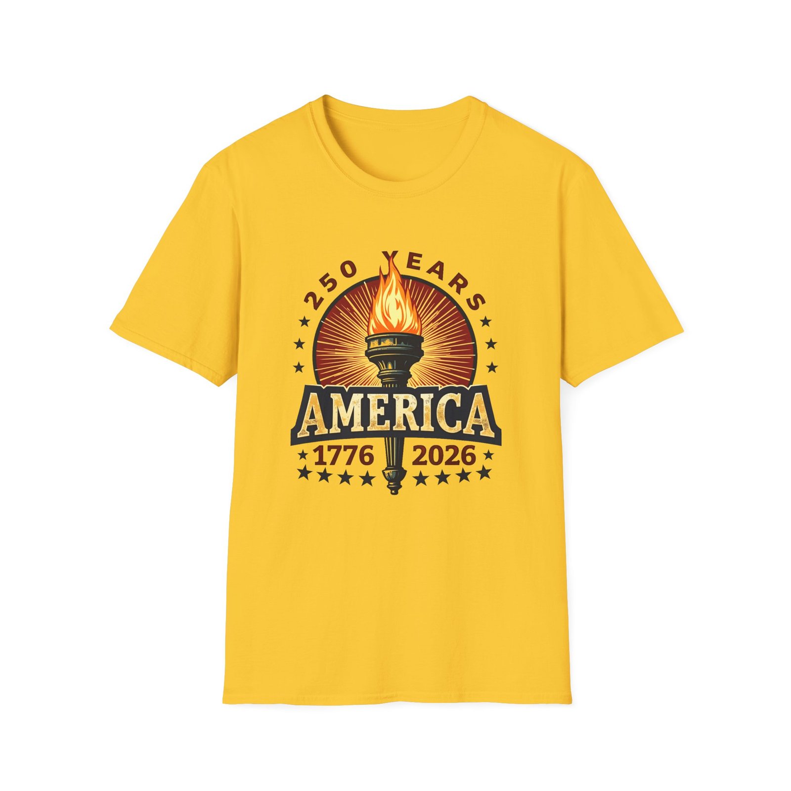America 250 Shining Bright 1776-2026 T-Shirt | Bicentennial Celebration Tee - Image 26