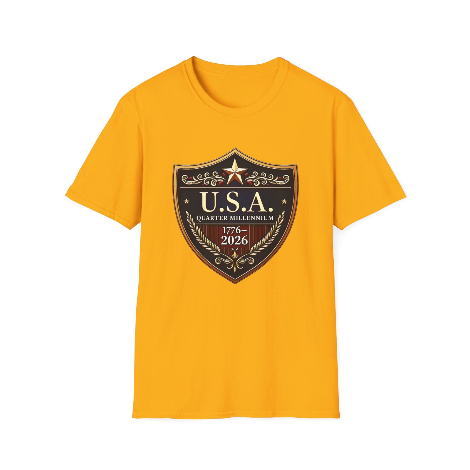 USA Shield Emblem T-Shirt _ 1776_2026 Quarter Millennium Patriotic Tee - Image 19