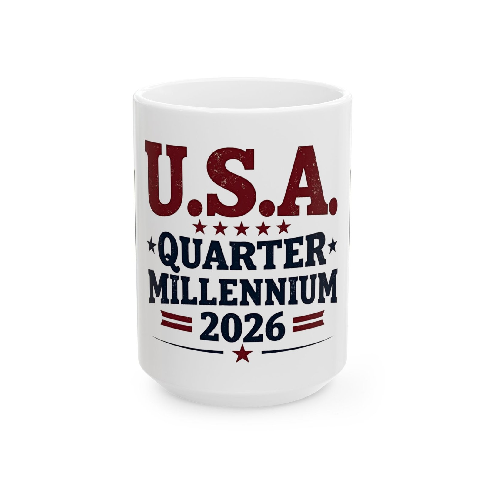 USA Quarter Millennium 2026 Mug | 250th Anniversary Shield Design - Image 14