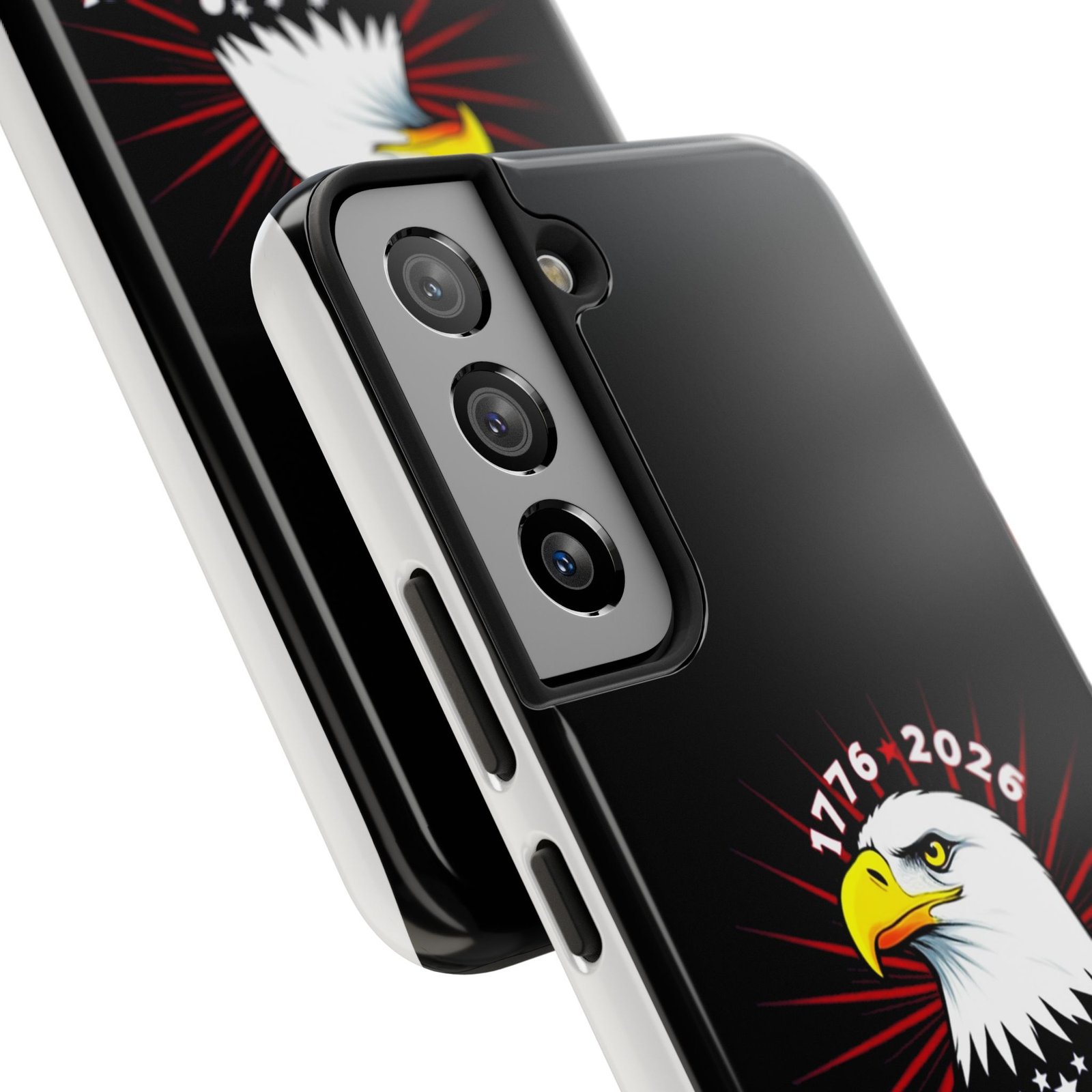 Samsung Galaxy S25-S24-S23-S22-S21_American Eagle 250 Years Freedom Phone Case | Patriotic USA Bald Eagle Phone Case - Image 11