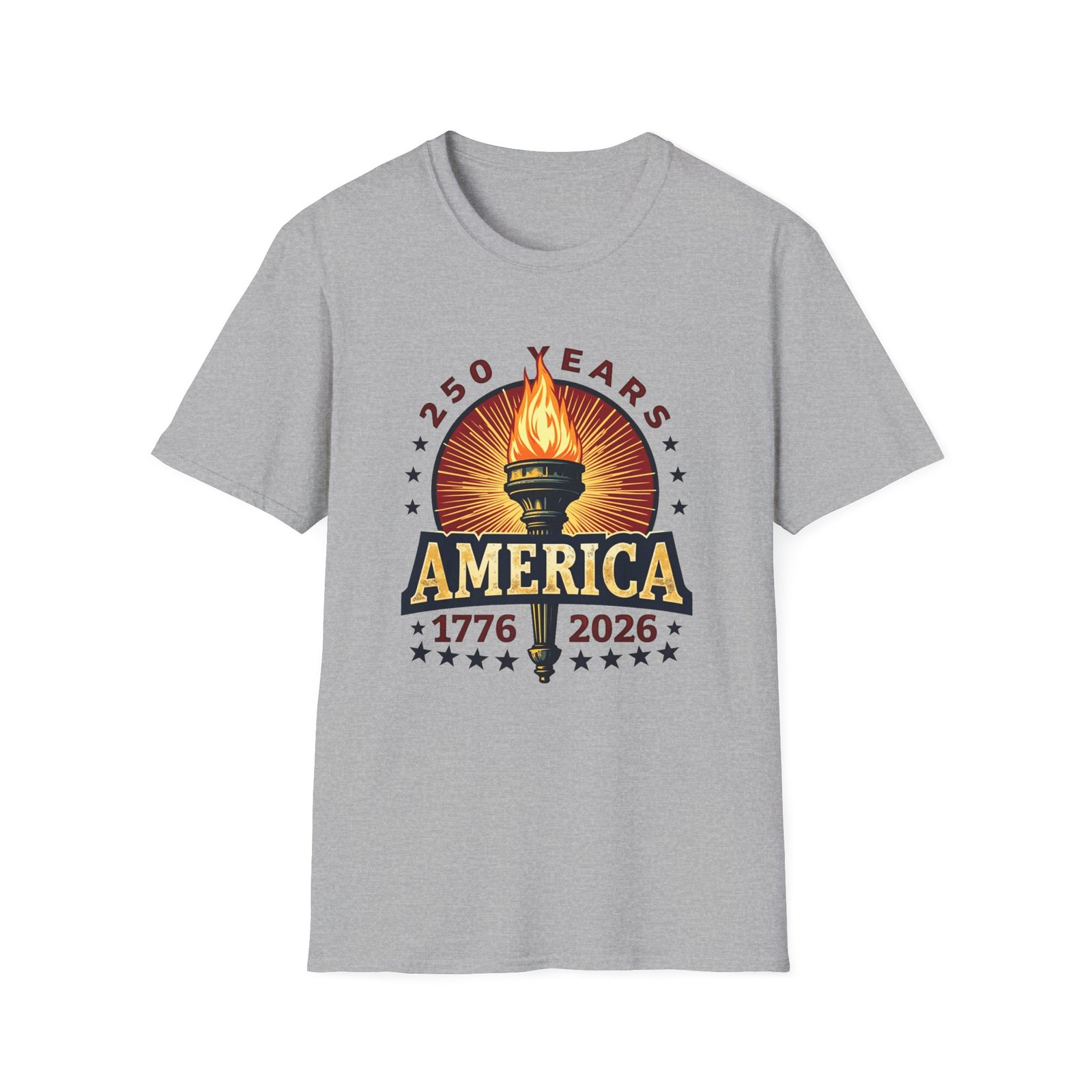 America 250 Shining Bright 1776-2026 T-Shirt | Bicentennial Celebration Tee - Image 11