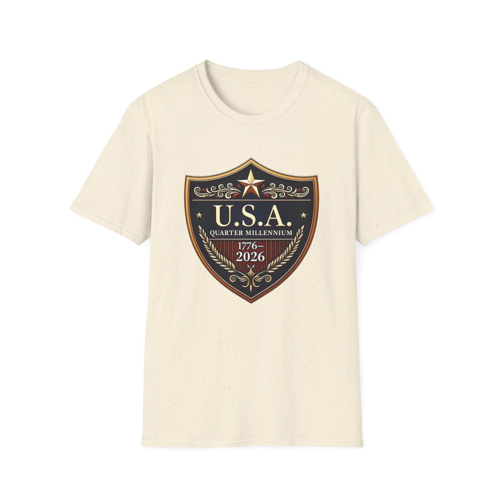 USA Shield Emblem T-Shirt _ 1776_2026 Quarter Millennium Patriotic Tee - Image 25