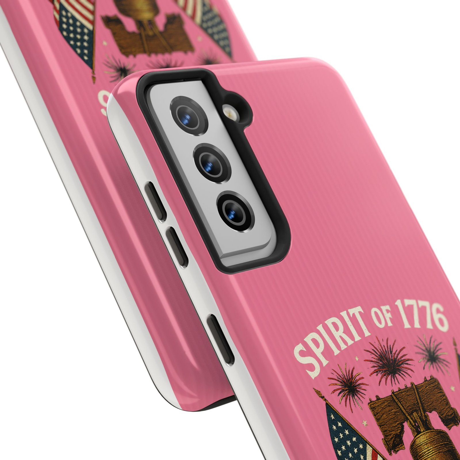 Hot Pink Samsung Galaxy S25-S24-S23-S22-S21_Spirit of 1776 Liberty Bell phone case | 250 Years of Freedom 1776-2026 - Image 17