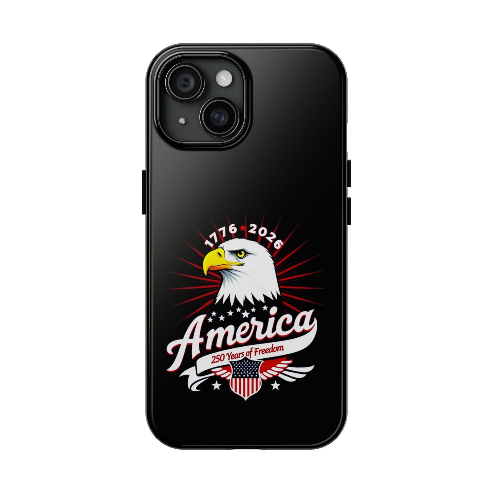 iPhone 14-15-16-17 America Eagle emblem phone case | Patriotic 250 Years of Freedom 1776-2026 - Image 6