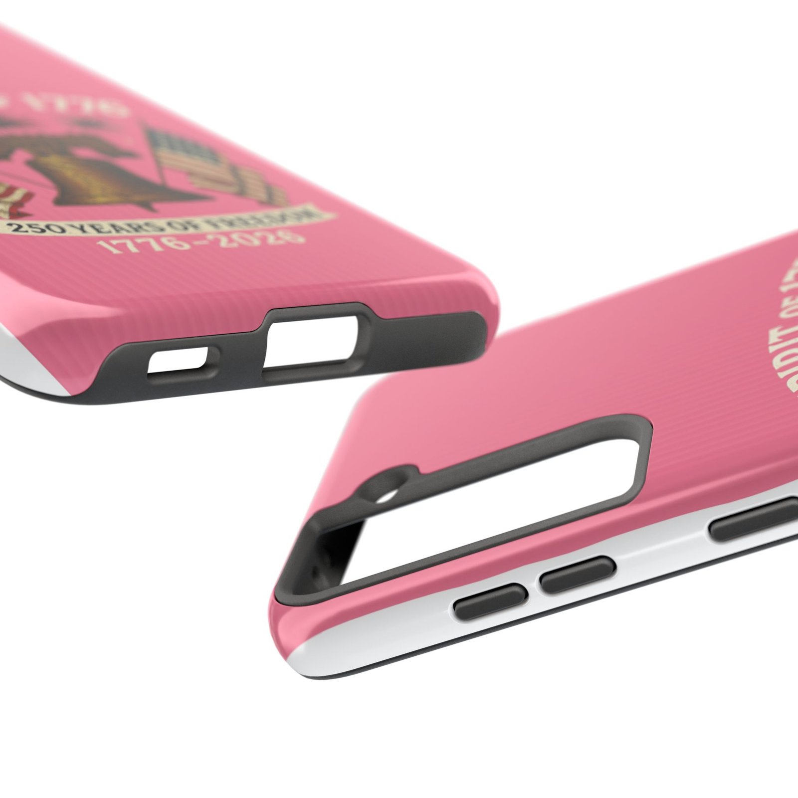 Hot Pink Samsung Galaxy S25-S24-S23-S22-S21_Spirit of 1776 Liberty Bell phone case | 250 Years of Freedom 1776-2026 - Image 18