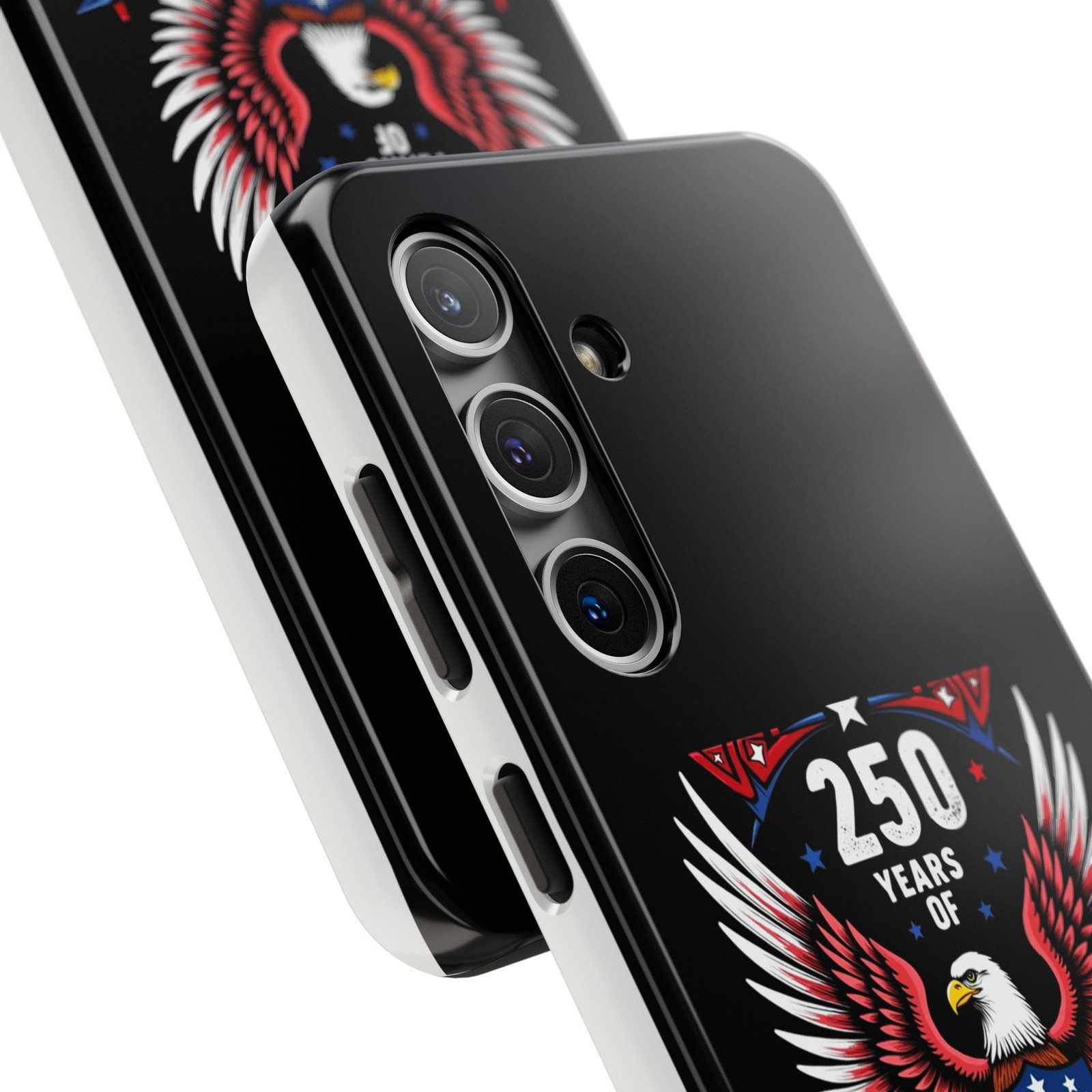 Samsung Galaxy S25-S24-S23-S22-S21_250 Years of Freedom Eagle phone case | Patriotic 1776-2026 Americana - Image 6