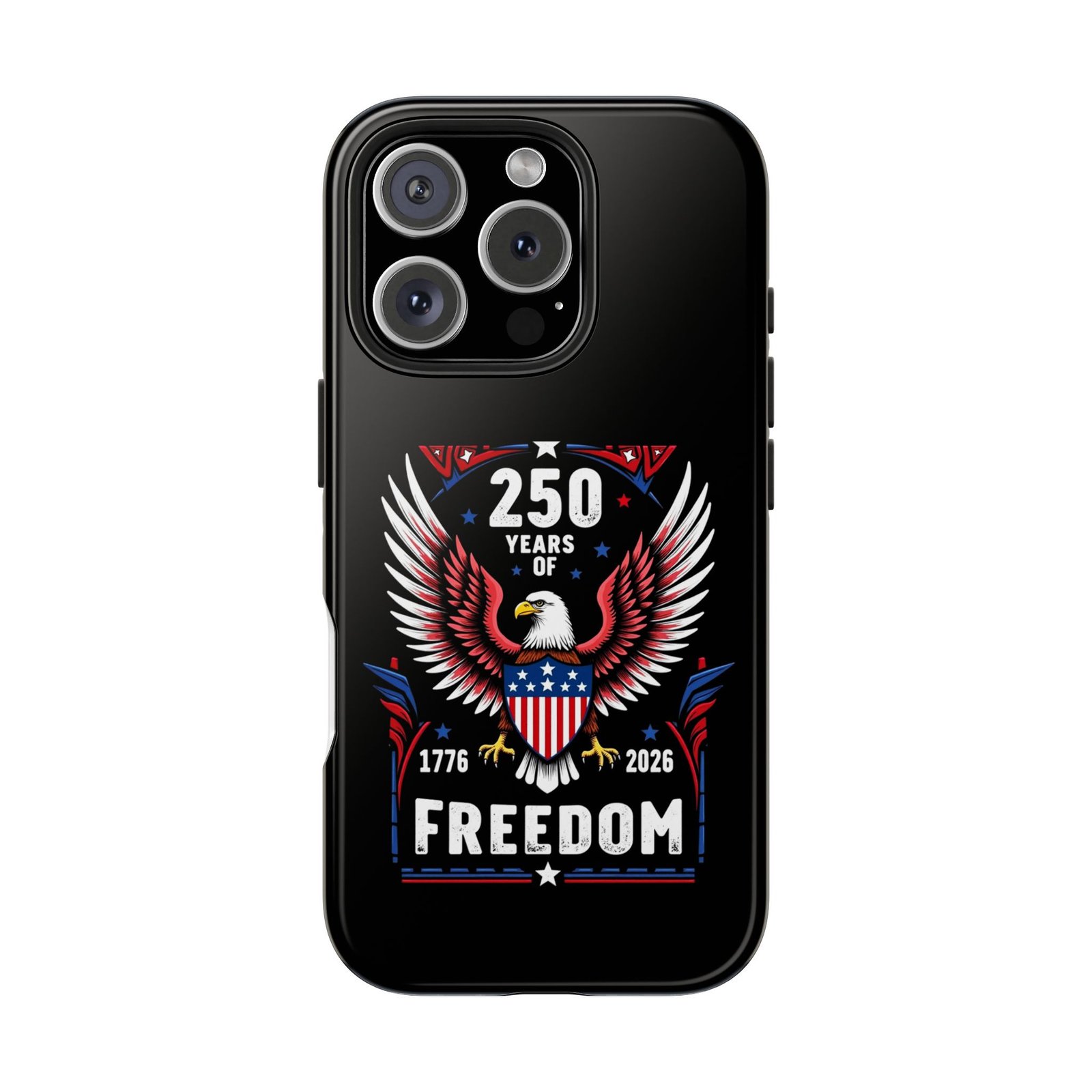 iPhone 14-15-16-17 _250 Years of Freedom Eagle phone case | 1776-2026 Patriotic American design - Image 25