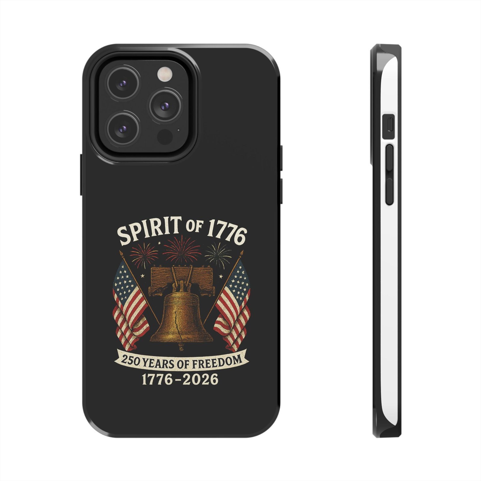 iPhone 14-15-16-17 Spirit of 1776 Liberty Bell Phone Case | 250 Years of Freedom 1776-2026 - Image 20