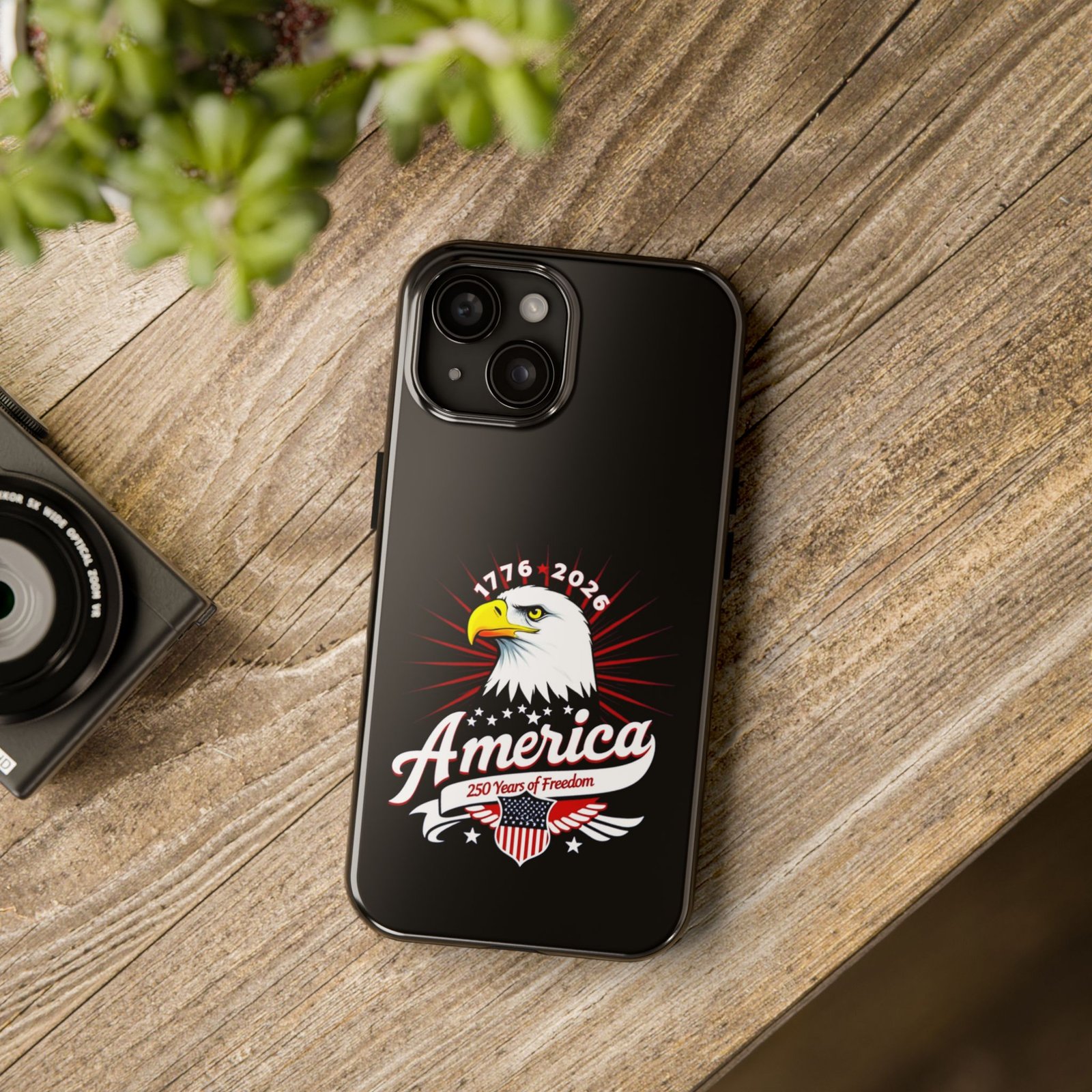 iPhone 14-15-16-17 America Eagle emblem phone case | Patriotic 250 Years of Freedom 1776-2026 - Image 8