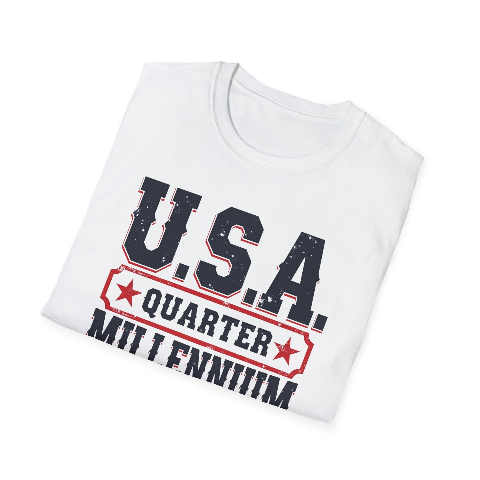 USA Quarter Millennium 2026 Patriotic T-Shirt | Quarter-themed Graphic Tee - Image 9
