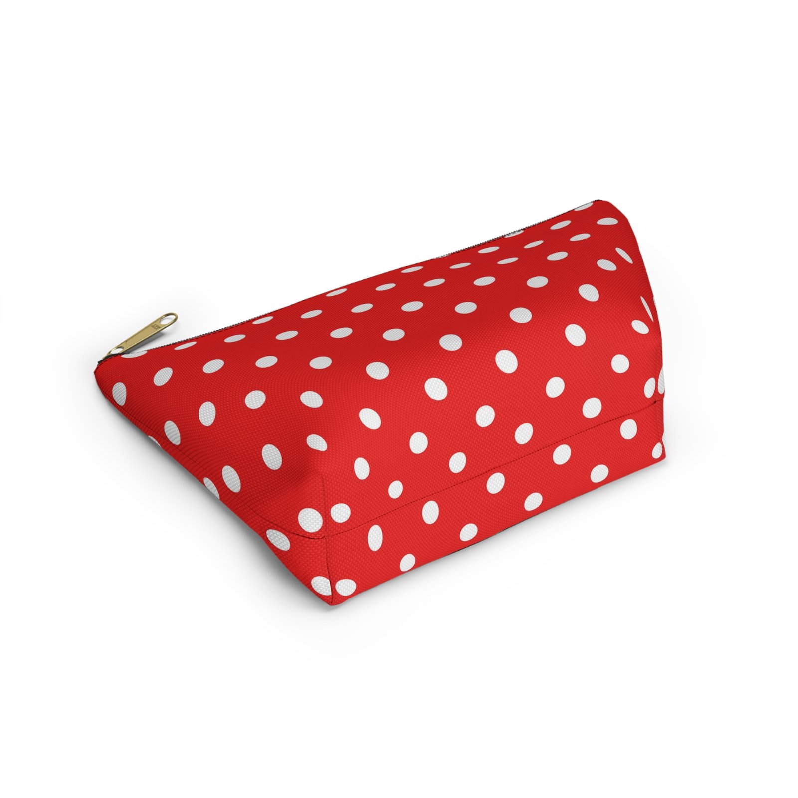 Red White Polka Dot Accessory Pouch - Image 17