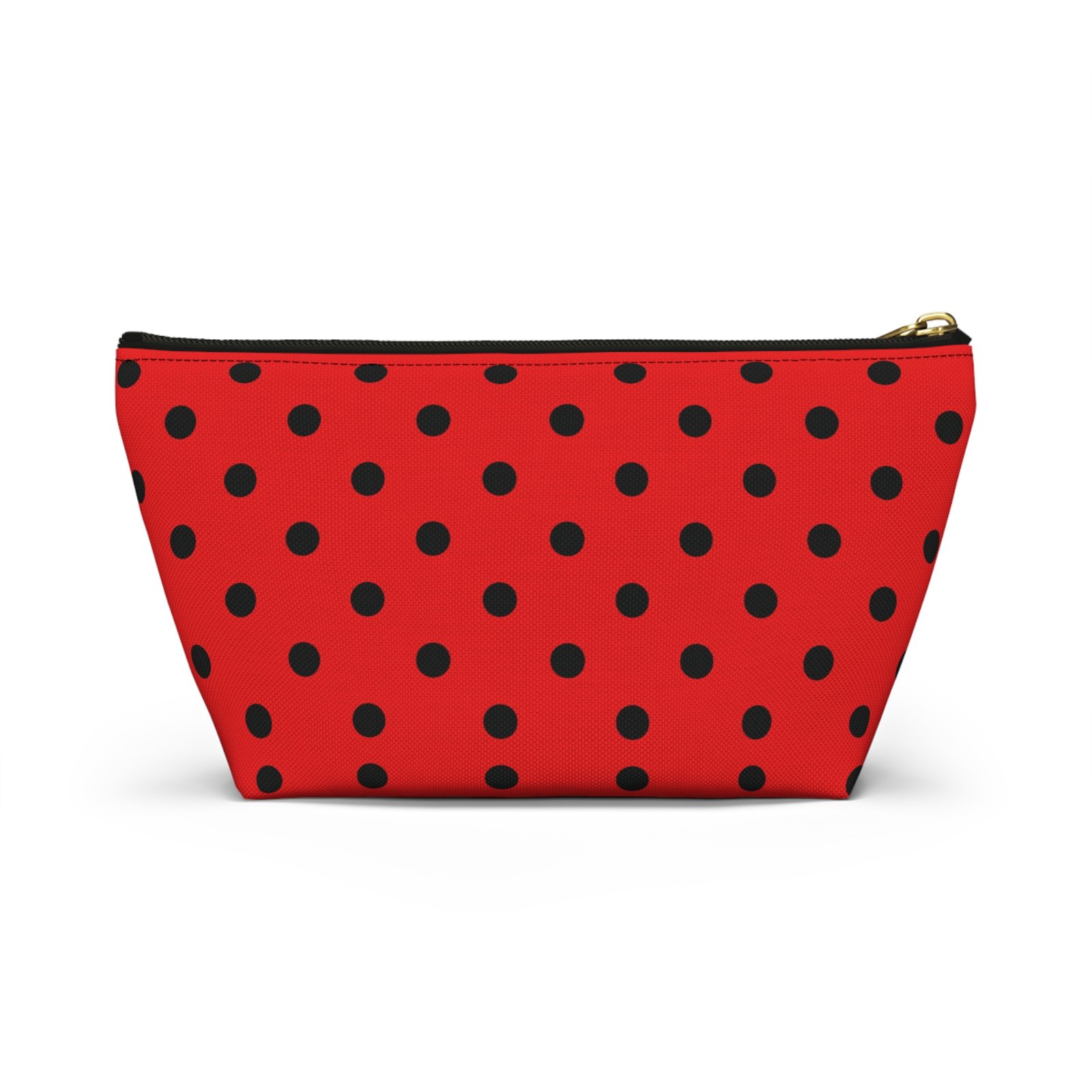 Red Black Polka Dot Accessory Pouch - Image 14
