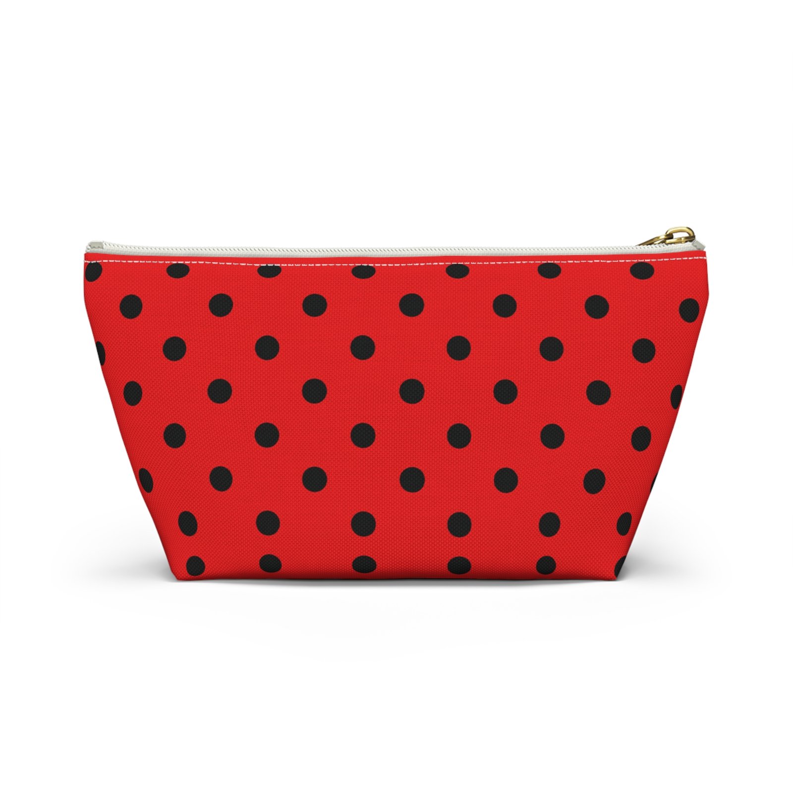 Red Black Polka Dot Accessory Pouch - Image 20