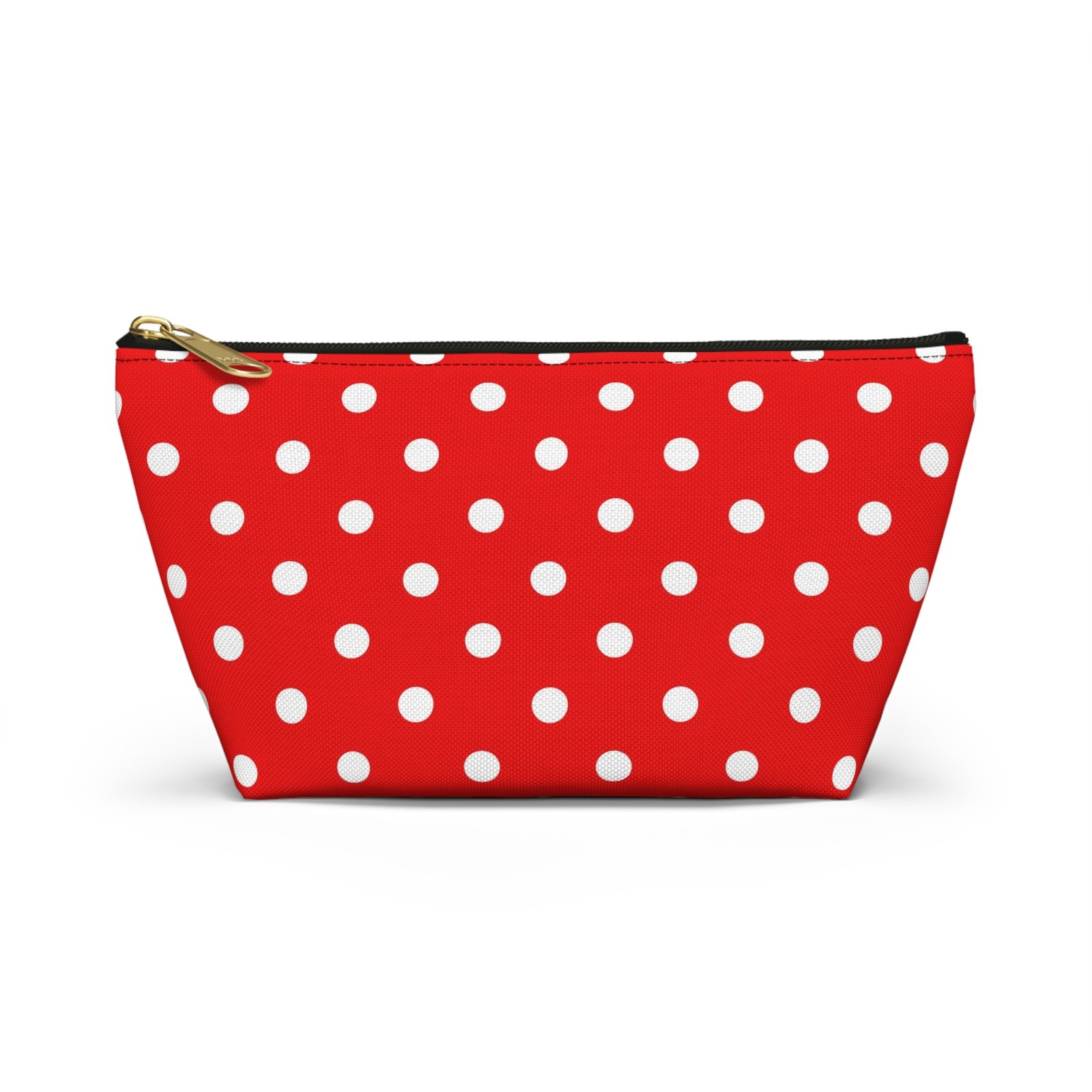 Red White Polka Dot Accessory Pouch - Image 13