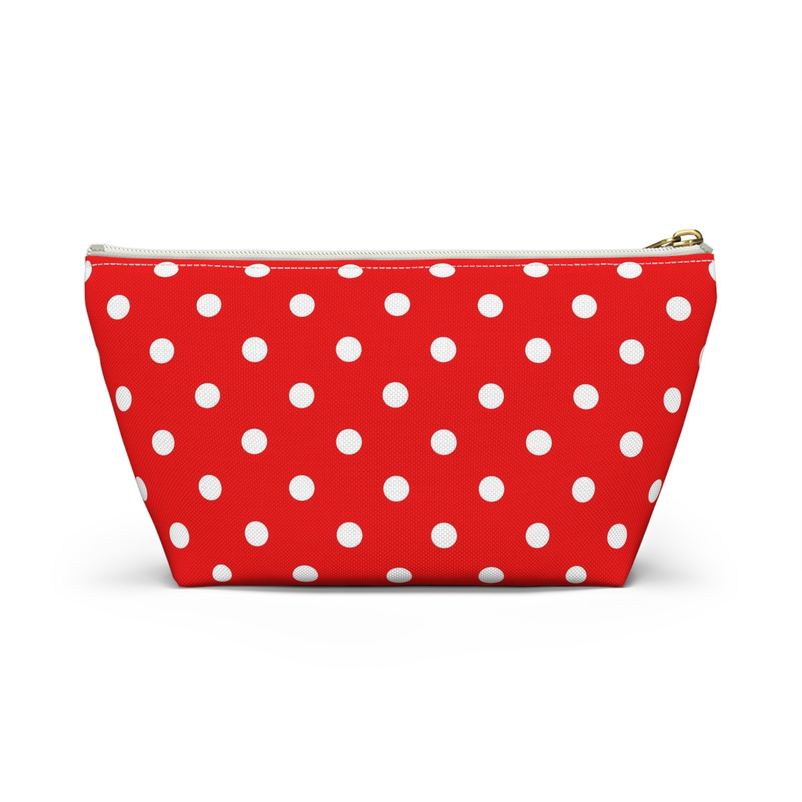 Red White Polka Dot Accessory Pouch - Image 20