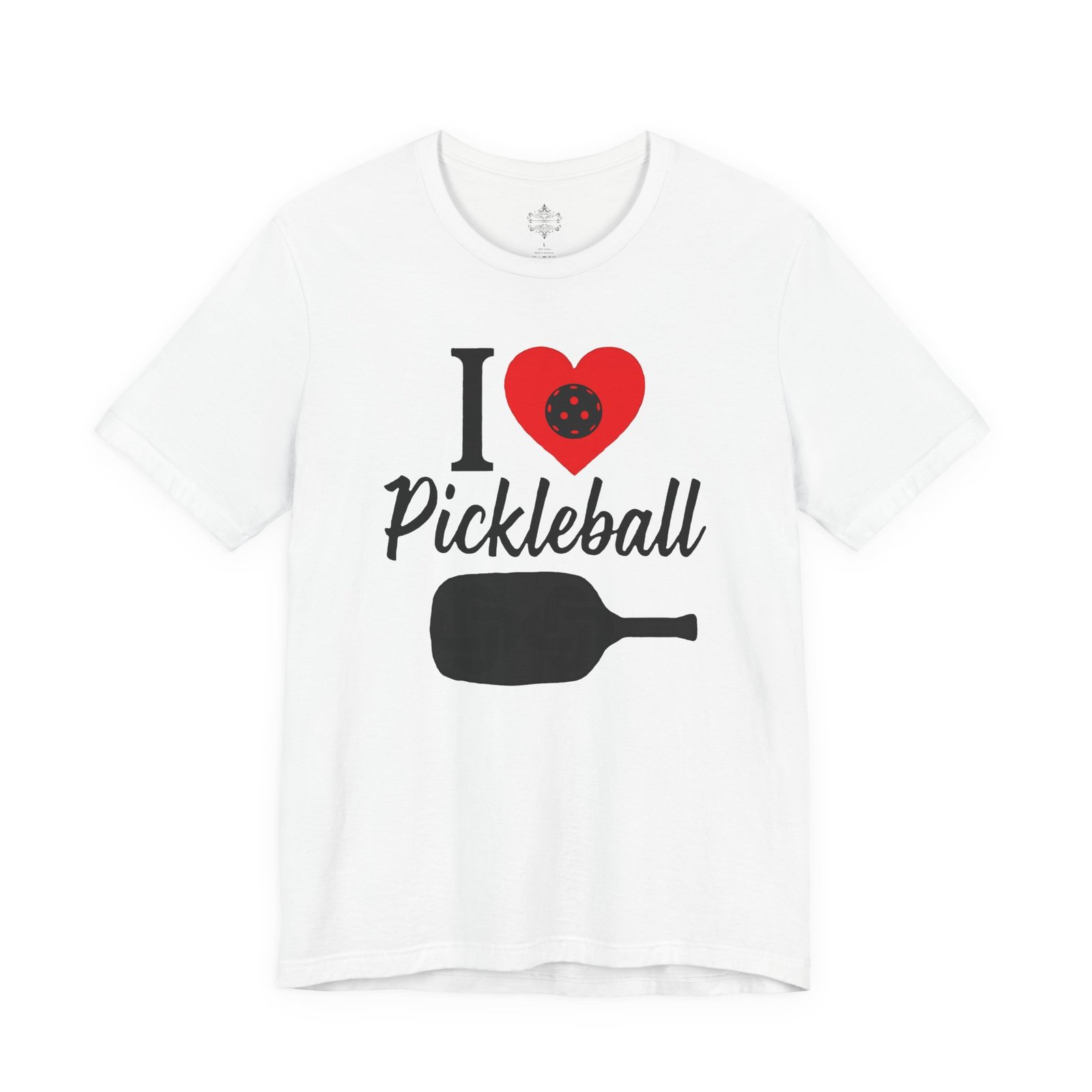 Pickleball Shirt, Sports Fan Tee, Gift for Pickleball Player, Funny Pickleball Top, I Love Pickleball T-Shirt - Image 3