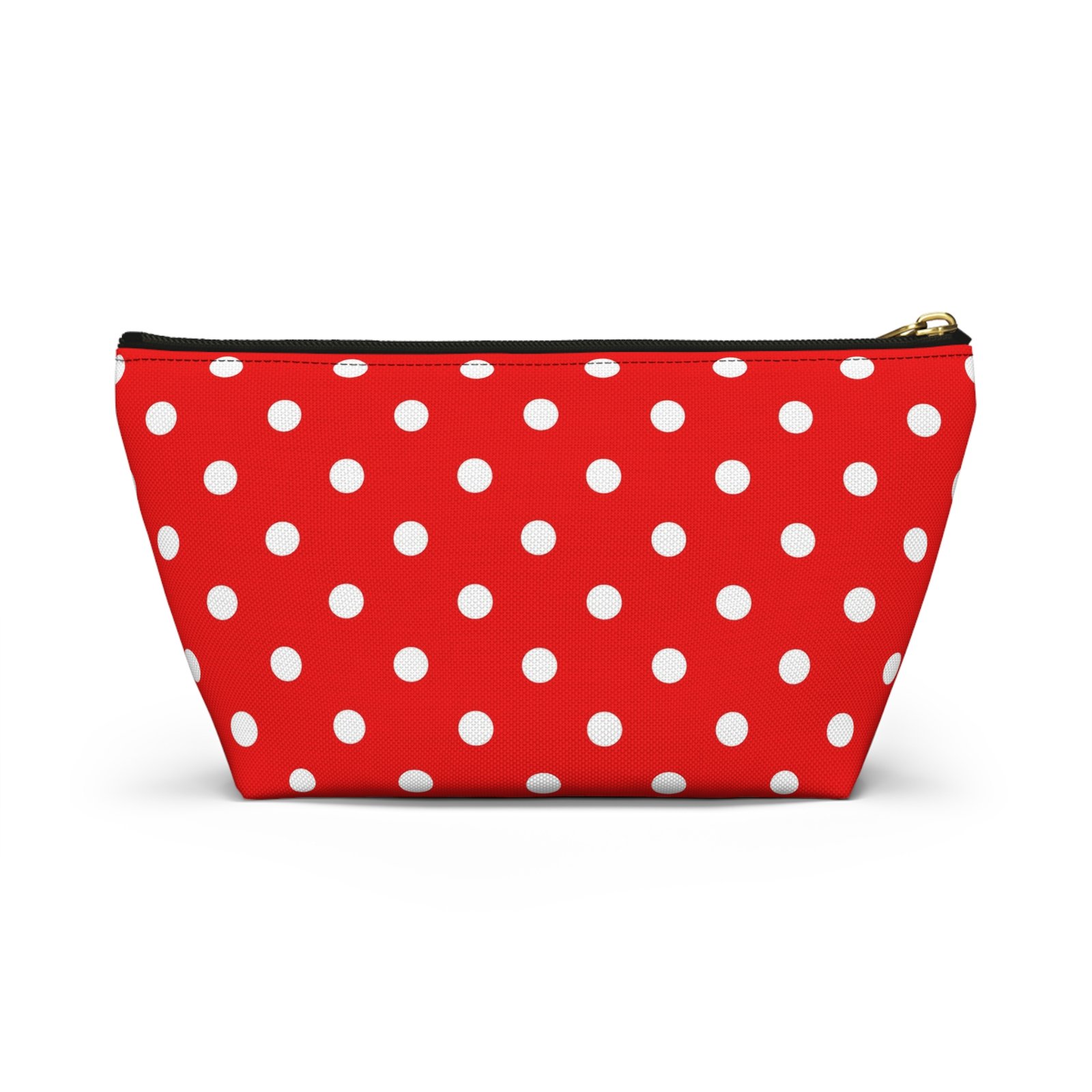 Red White Polka Dot Accessory Pouch - Image 14