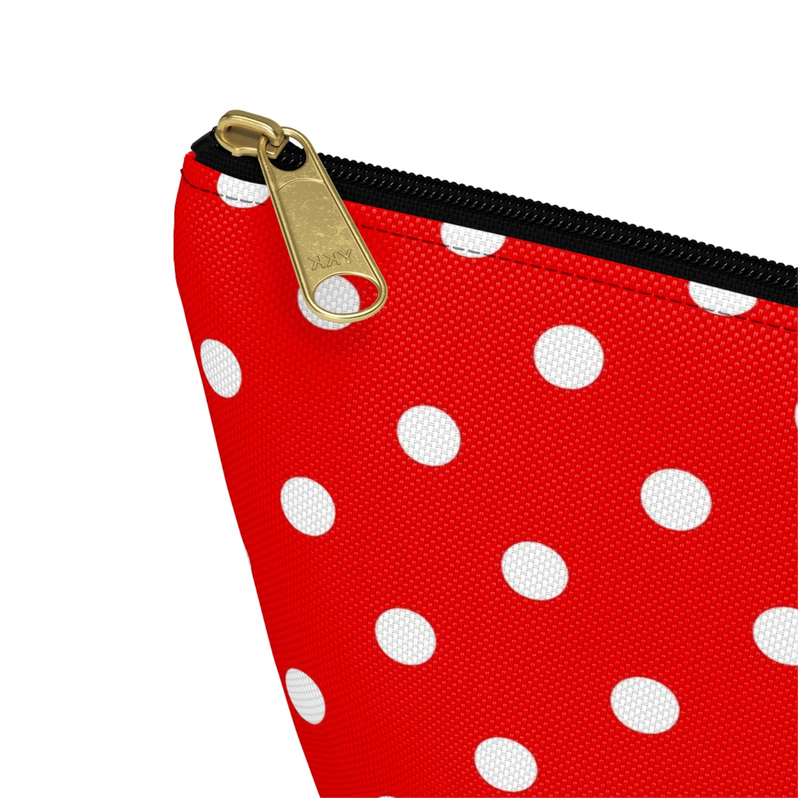 Red White Polka Dot Accessory Pouch - Image 18