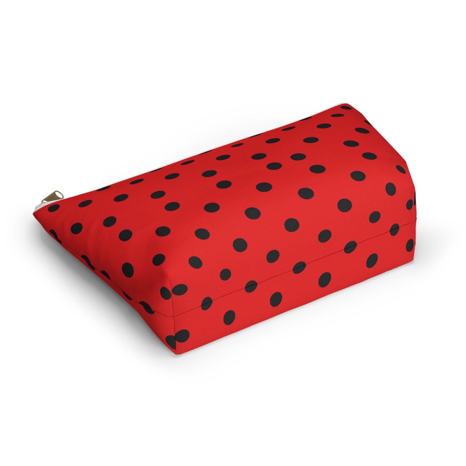 Red Black Polka Dot Accessory Pouch - Image 11