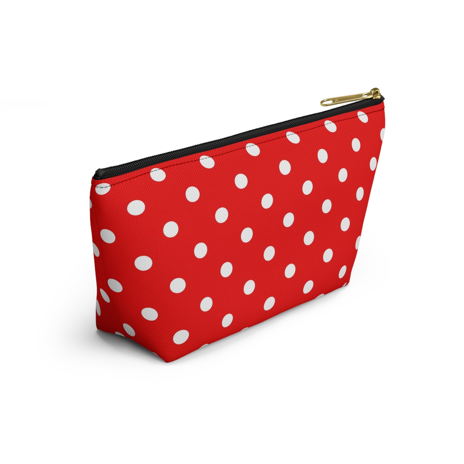 Red White Polka Dot Accessory Pouch - Image 16