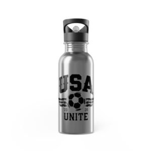 USA Soccer Unite Water Bottle | Stainless Steel 20oz with Straw
