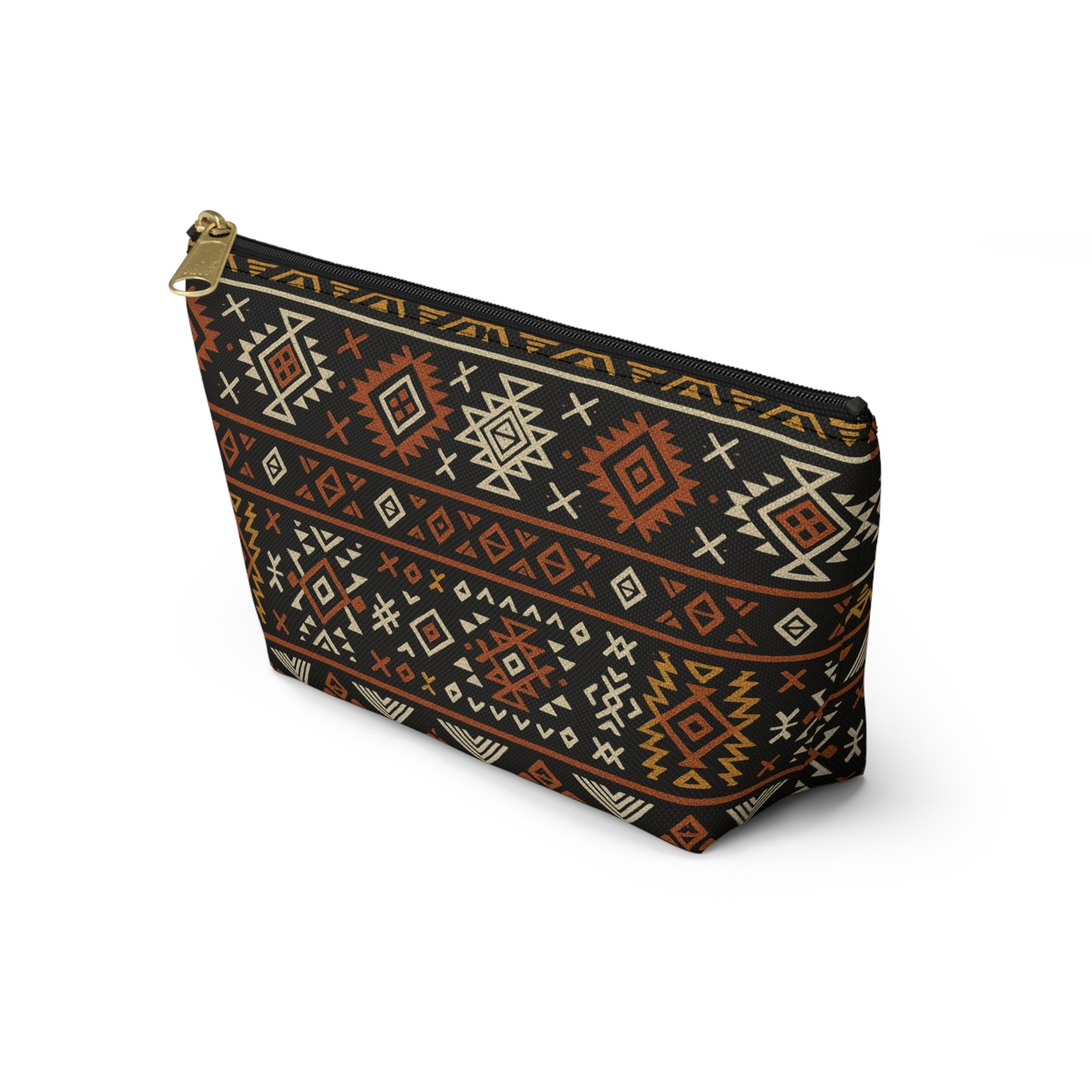 Southwestern Aztec Pattern Accessory Pouch - Image 3