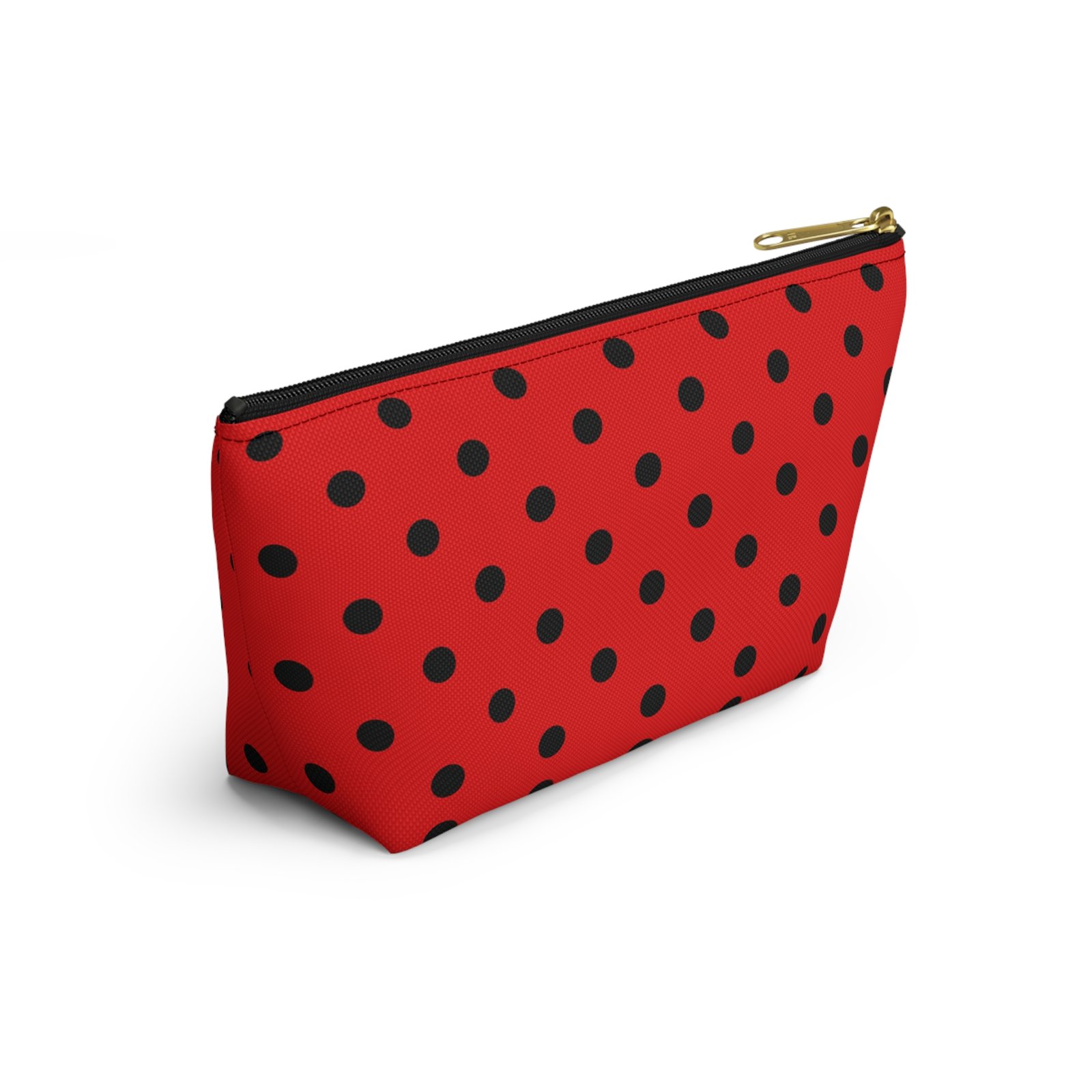 Red Black Polka Dot Accessory Pouch - Image 16