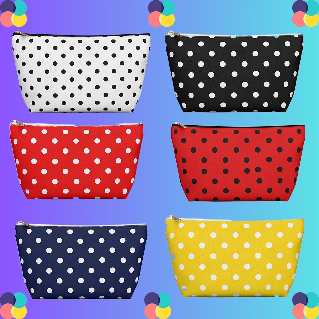 Polka Dot Mini Pouch
