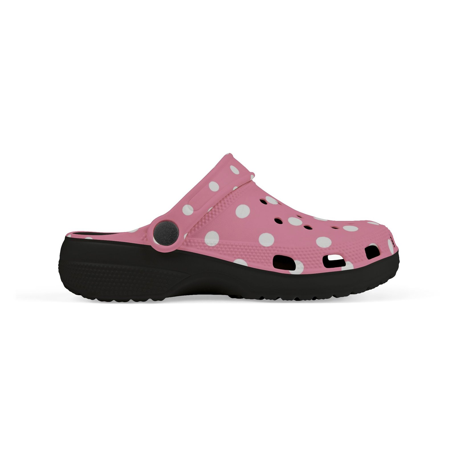 Kids Pink Polka Dot Foam Clogs — Lightweight EVA Slip-On Shoes - Image 18