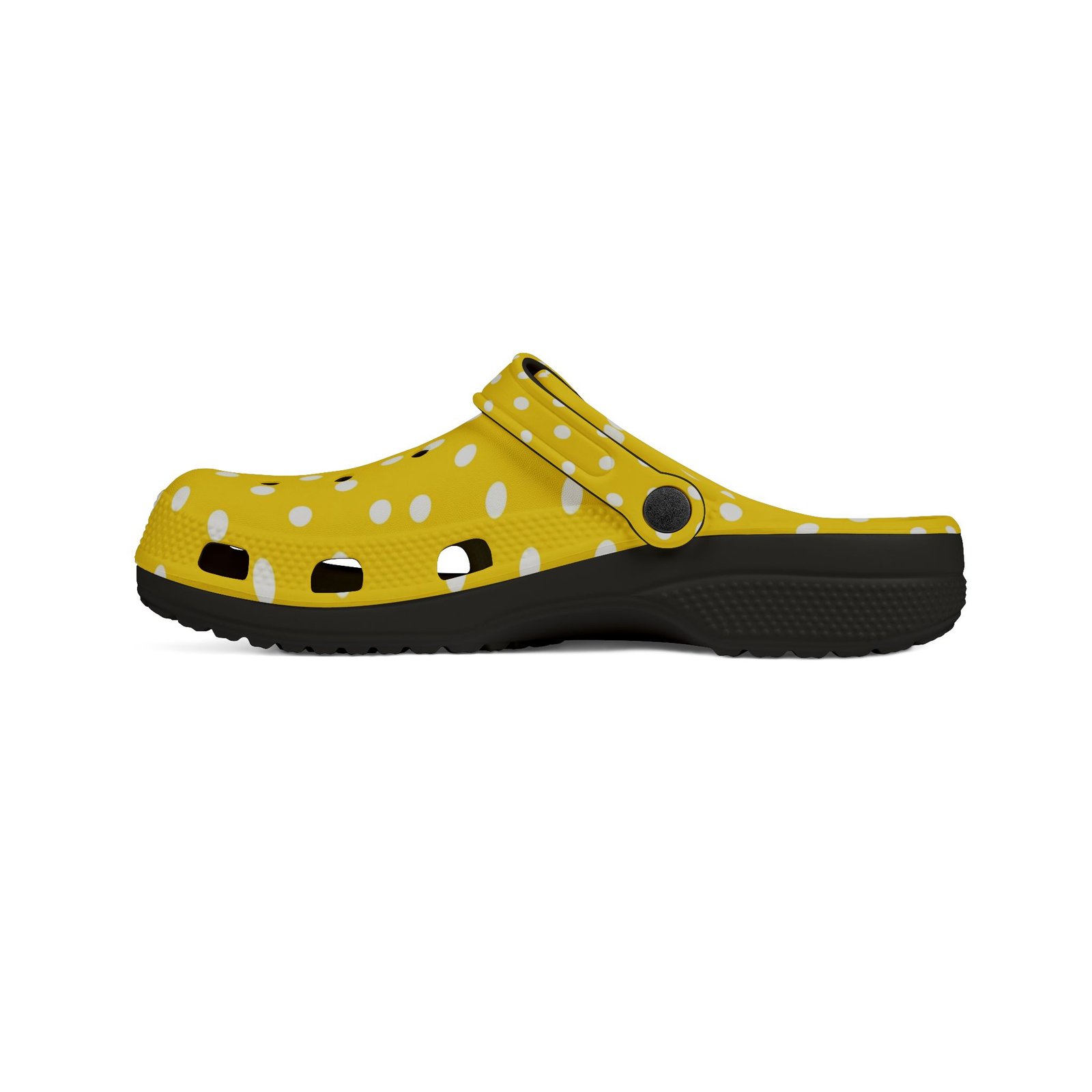 Yellow Polka Dot EVA Foam Clogs - Image 14