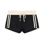 Women’s Contrast Stripe Track Shorts