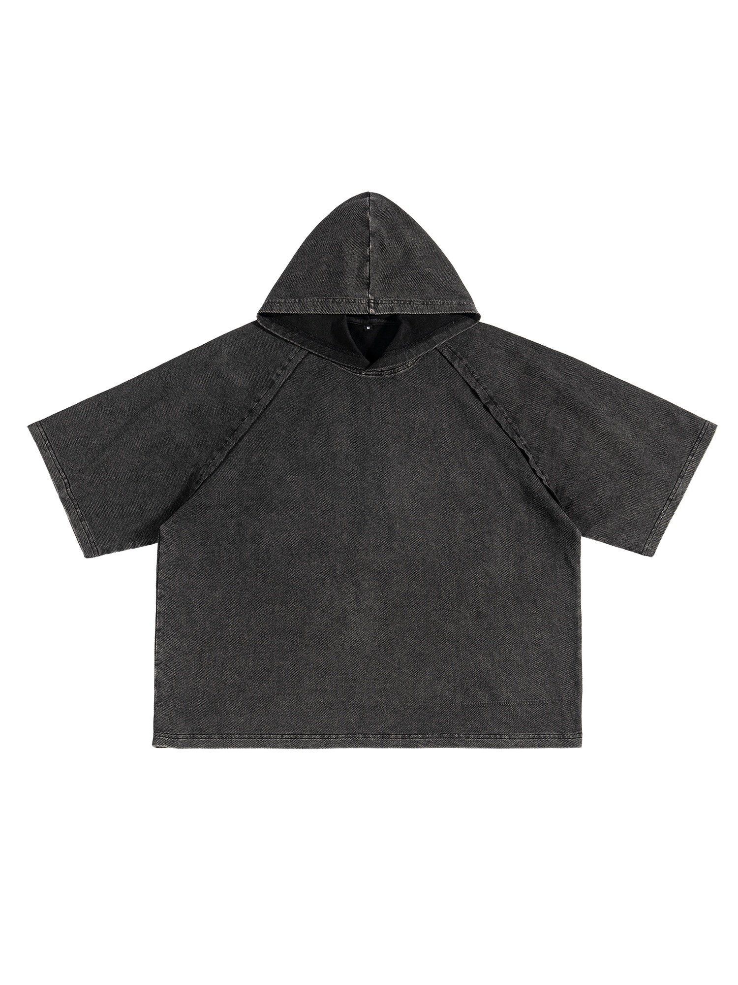 Dragon and Tiger Mythic Clash Snow Washed Hooded Boxy T-Shirt - Image 4