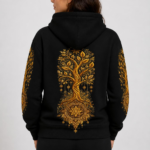 Tree of Life Oversized Fleeced Hoodie
